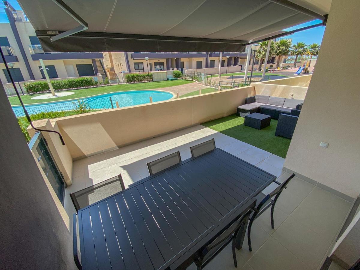 Higuericas 411 - Planta Baja - Vista Piscina - Cerca Playa Leilighet Pilar de la Horadada Eksteriør bilde