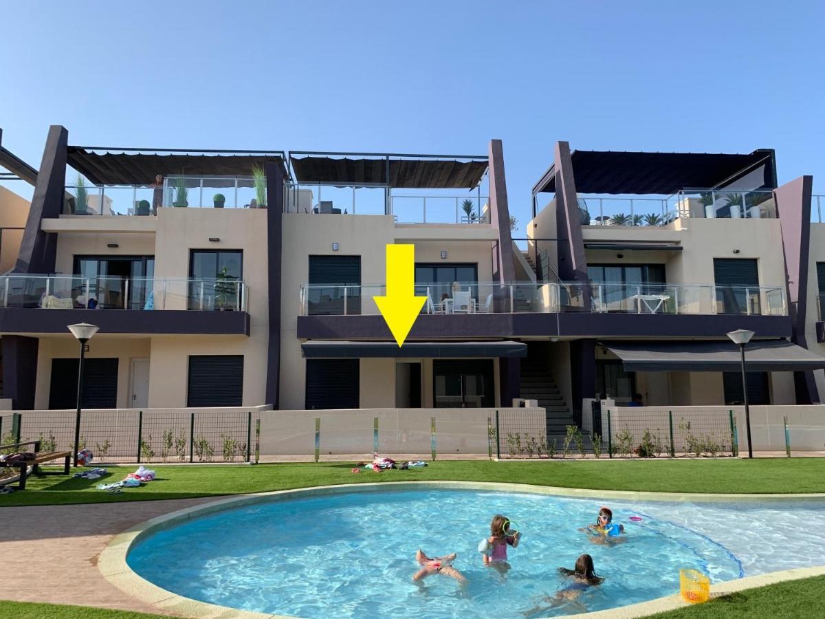 Higuericas 411 - Planta Baja - Vista Piscina - Cerca Playa Leilighet Pilar de la Horadada Eksteriør bilde